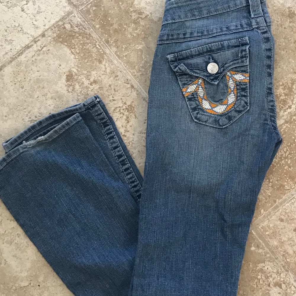 True Religion Bootcut Jeans Size 27